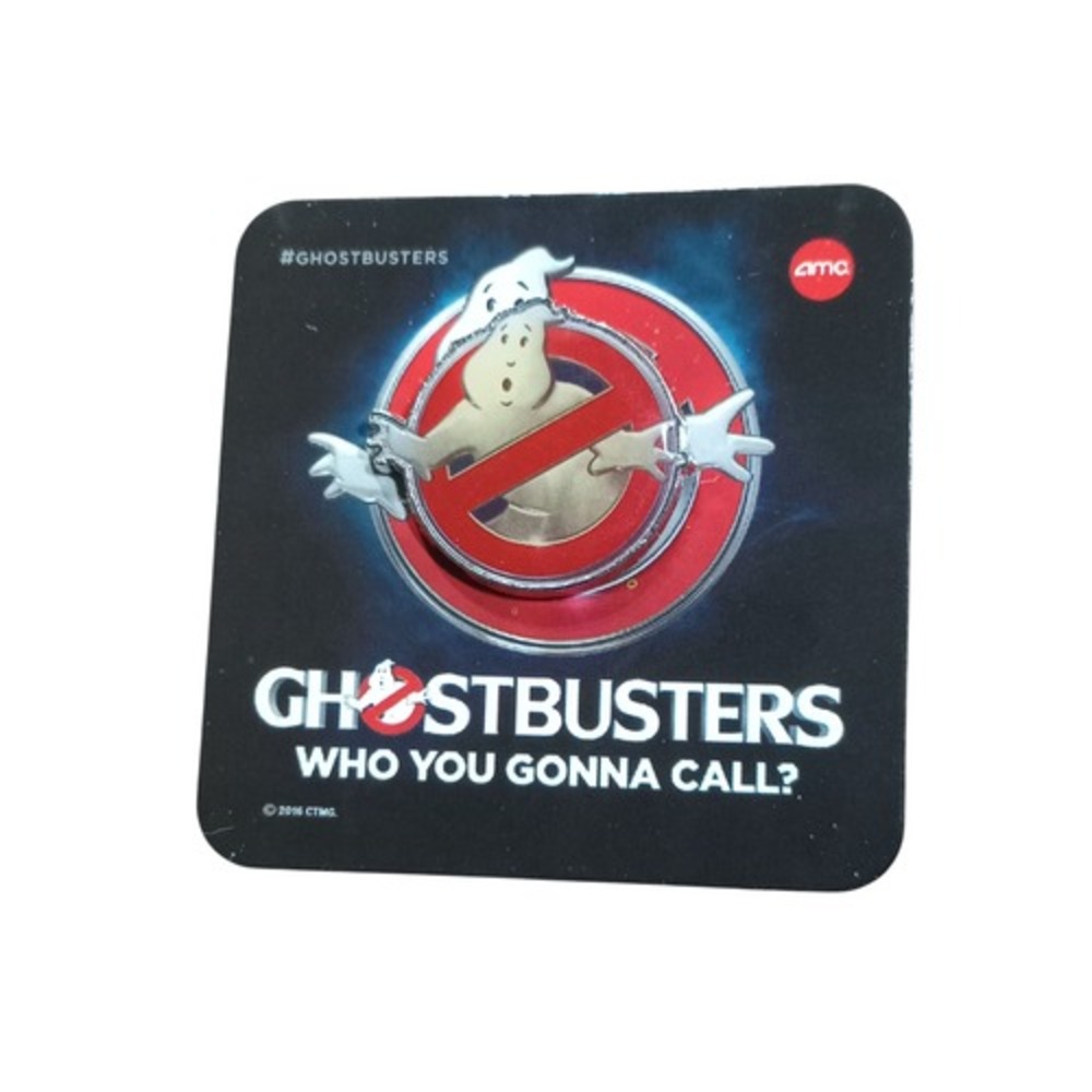 2016 AMC Theaters Ghostbusters Promotional Promo Movie Enamel Pin - DT